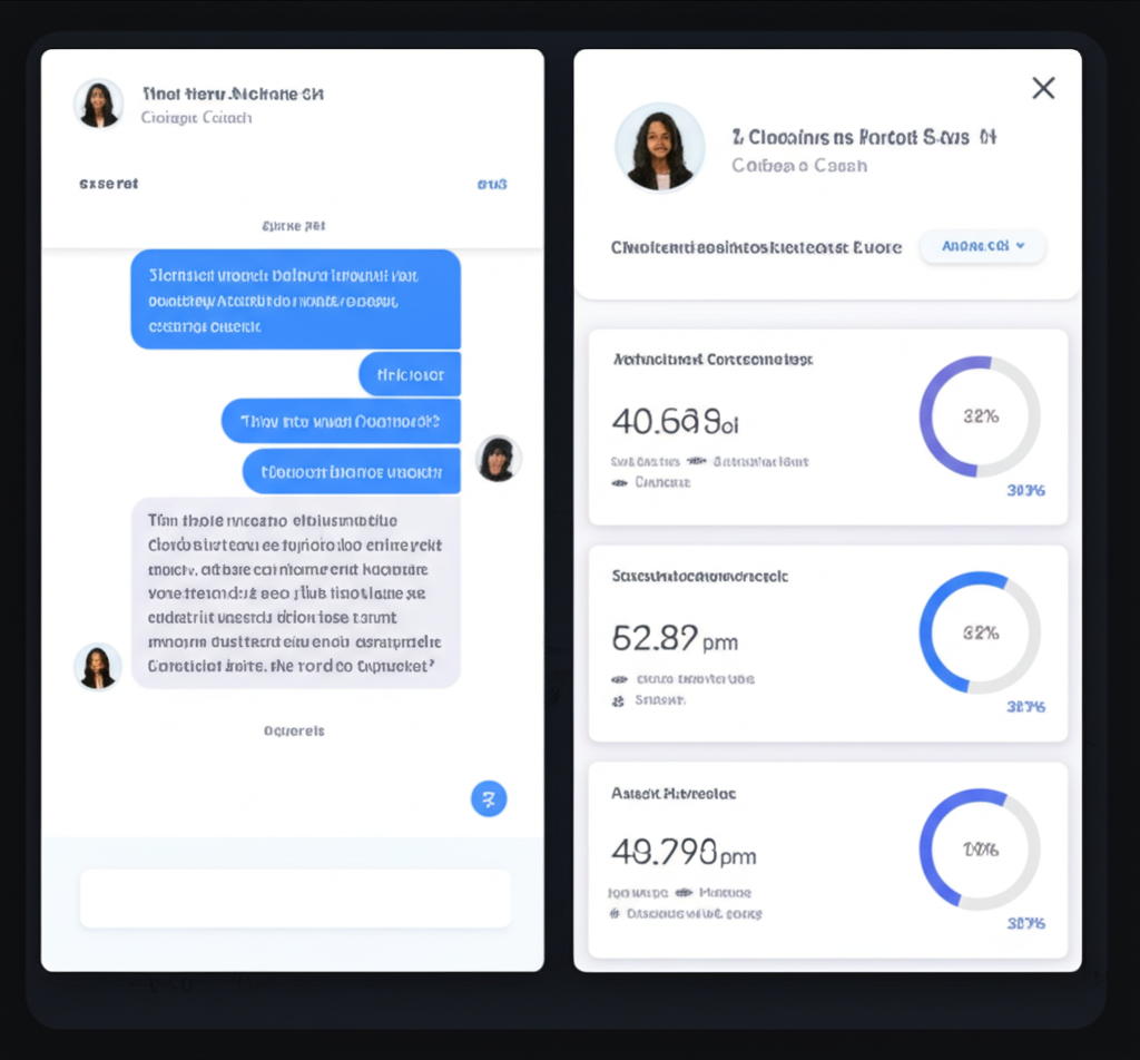 AI coaching conversation