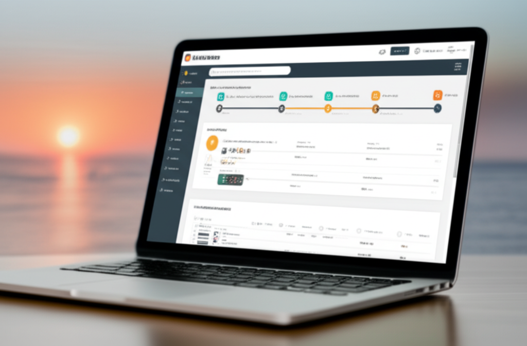 Application organization dashboard
